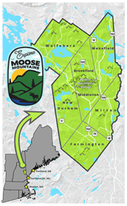 Explore Moose Mountains Regional map with logo